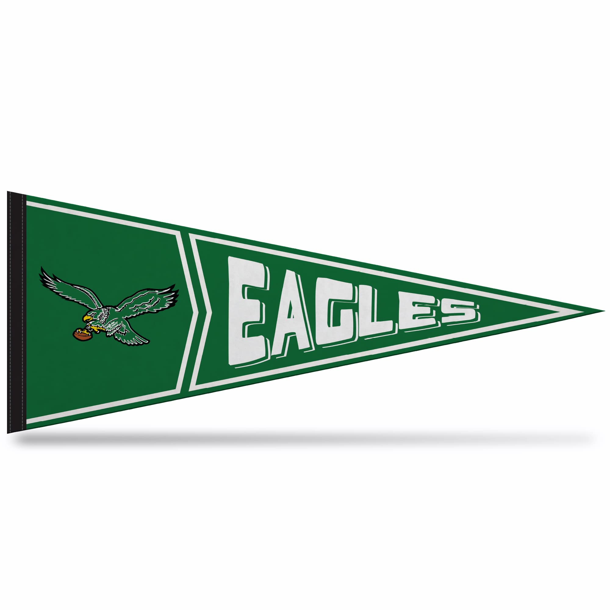 Rico Industries Nfl Football Philadelphia Eagles Retro - Alt 12'' X 30'' Felt Wall D  Cor Pennant - Great For Home/Bed Room/Man