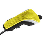 Andux Mesh Golf Hybrid Club Head Covers W/Dial No. Tags Pack Of 4 Yellow