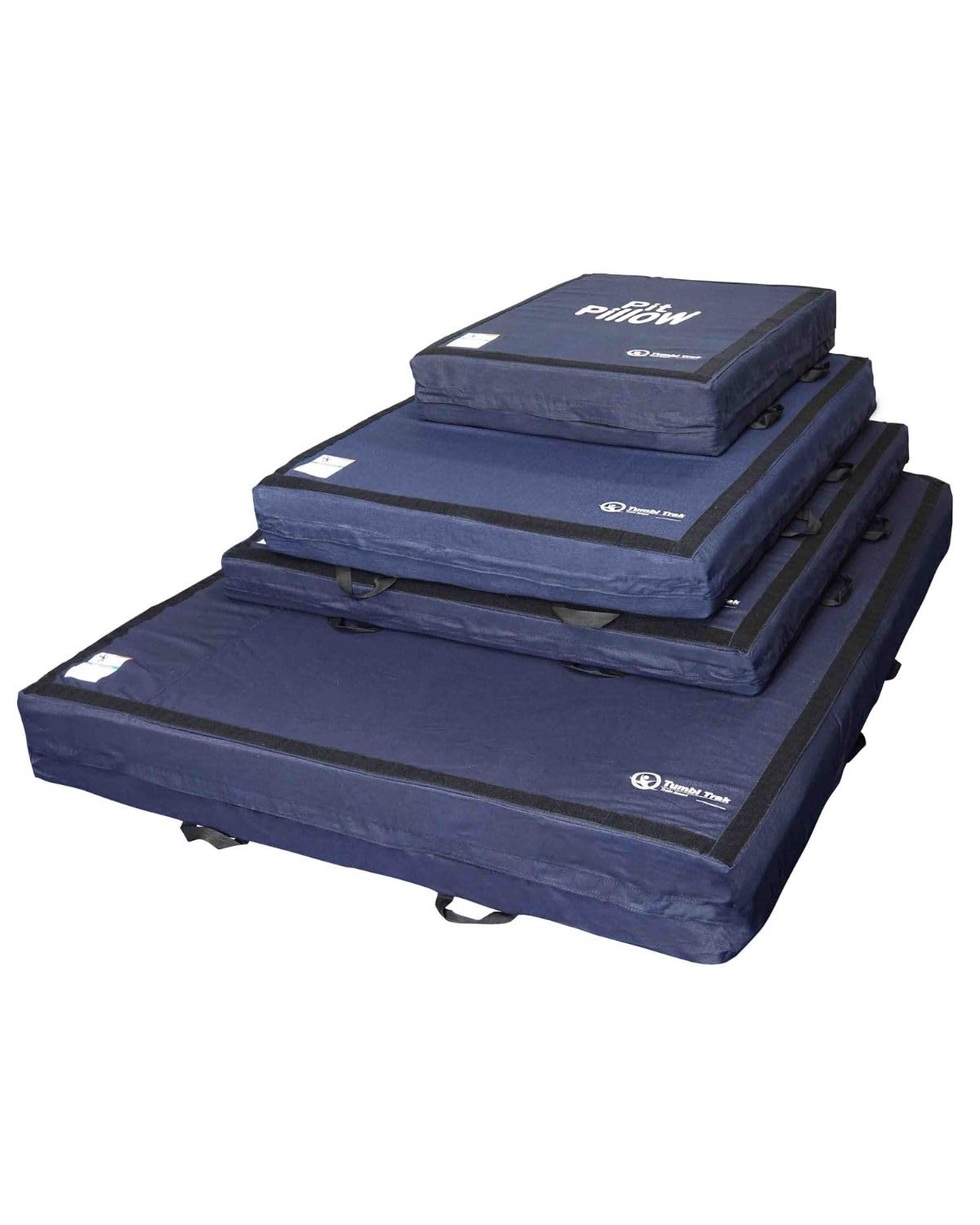 Tumbl Trak Pit Pillow Extra Soft Crash Mat w/Denim Cover, 5ft x 6ft x 6in