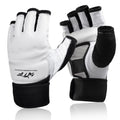 Punch Bag Training Gloves, Langray Taekwondo Karate Gloves For Sparring Martial Arts Boxing Training For Adults And Kids,White S
