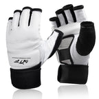 Punch Bag Training Gloves, Langray Taekwondo Karate Gloves For Sparring Martial Arts Boxing Training For Adults And Kids,White S