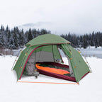 Kazoo Lightweight Backpacking Tent 2 Person Waterproof Camping Tents 2 People Hiking Tents Two Person Aluminum Poles Double Laye