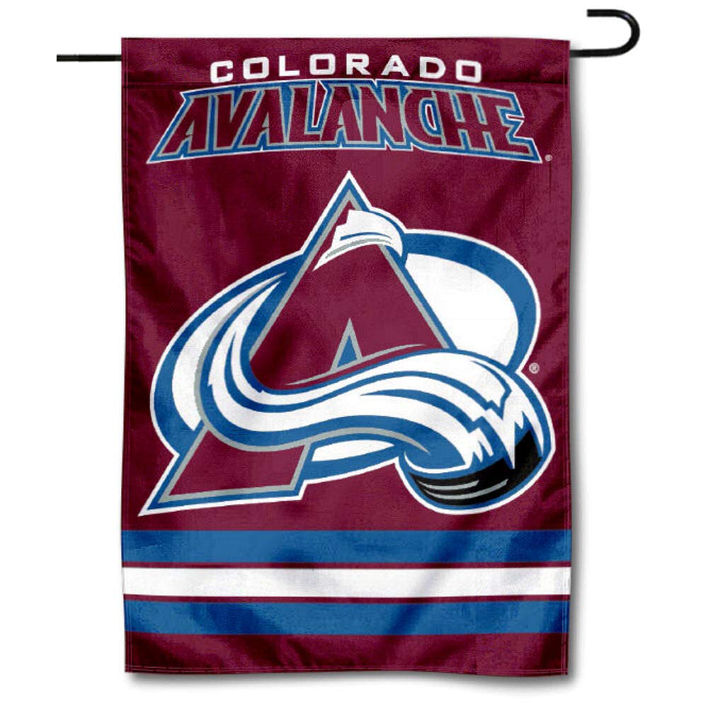 Colorado Avalanche Double Sided Garden Flag