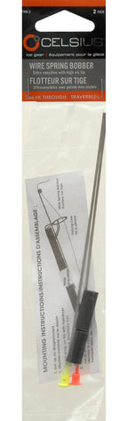 Celsius Wire Ice Fishing Fwb-2 Spring Bobber Pack Of 2