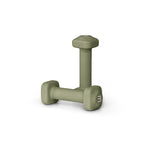 Tone Fitness 3 lb Neoprene Dumbbell Pair for Home Workouts - Non-Slip Design - Green