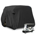moveland 4 Passenger Golf Cart Cover Outdoor AccessoriesWaterproof Dust, Extra PVC Coating Custom Cart Cover Compatible with EZ 