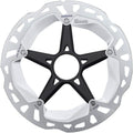 Shimano Deore Xt Rt-Mt800-M Disc Brake Rotor With External Lockring - 180Mm, Center Lock, Silver/Black