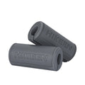Hikeen Thick Bar Dumbbell Grips,Non Slip Hard Rubber Barbell Grips,Grips for Weight Lifting, Muscle Building-2.25 Outer Diameter