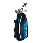 Callaway Golf Men'S Strata Ultimate Complete Golf Set (16-Piece, Left Hand, Steel) Blue,16 Count(Pack Of 1)