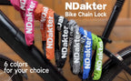 Ndakter Bike Chain Lock, 5-Digit Combination Anti-Theft Bicycle Lock, 32 Feet Long Security Resettable Bike Locks Heavy Duty For