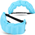 Lewtemi 1 Pcs Inflatable Swim Belt Pool Flotation Portable Waist Aid for Adults Adjustable Swimming Training Aid Waist Belt with