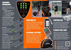 Staneg Pro Tennis Ball Machine - Battery-Powered Portable Launcher With Remote Control | 9 Training Programs | Adjustable Spin &