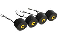 Pelican Medium Sit-on-Top Kayak Scupper Plugs 4 Pack - Fits Most Kayak - EVA Material - Black