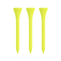 Izzo Golf Wood Golf Tees, 1.75 Inch, Neon Yellow (Pack Of 200)
