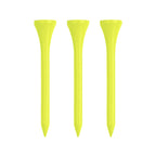 Izzo Golf Wood Golf Tees, 1.75 Inch, Neon Yellow (Pack Of 200)