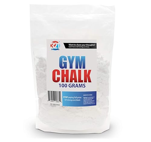 321 Strong 300 Gram (10.58 Oz) Or 100 Gram (3.52 Oz) Loose Gym Chalk - For Weightlifting, Rock Climbing, Kettlebells, And Gymnas