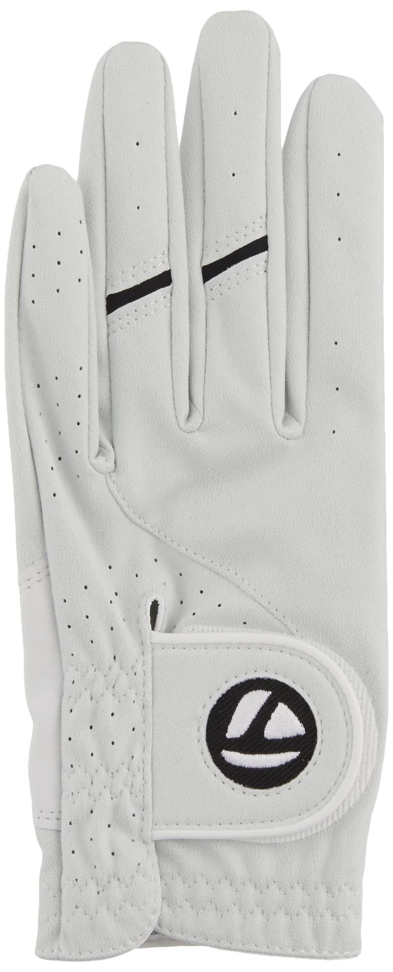TaylorMade Golf STRATUS TECH GLOVE (WHITE, LEFT HAND, SMALL), WHITE(SMALL, WORN ON LEFT HAND)