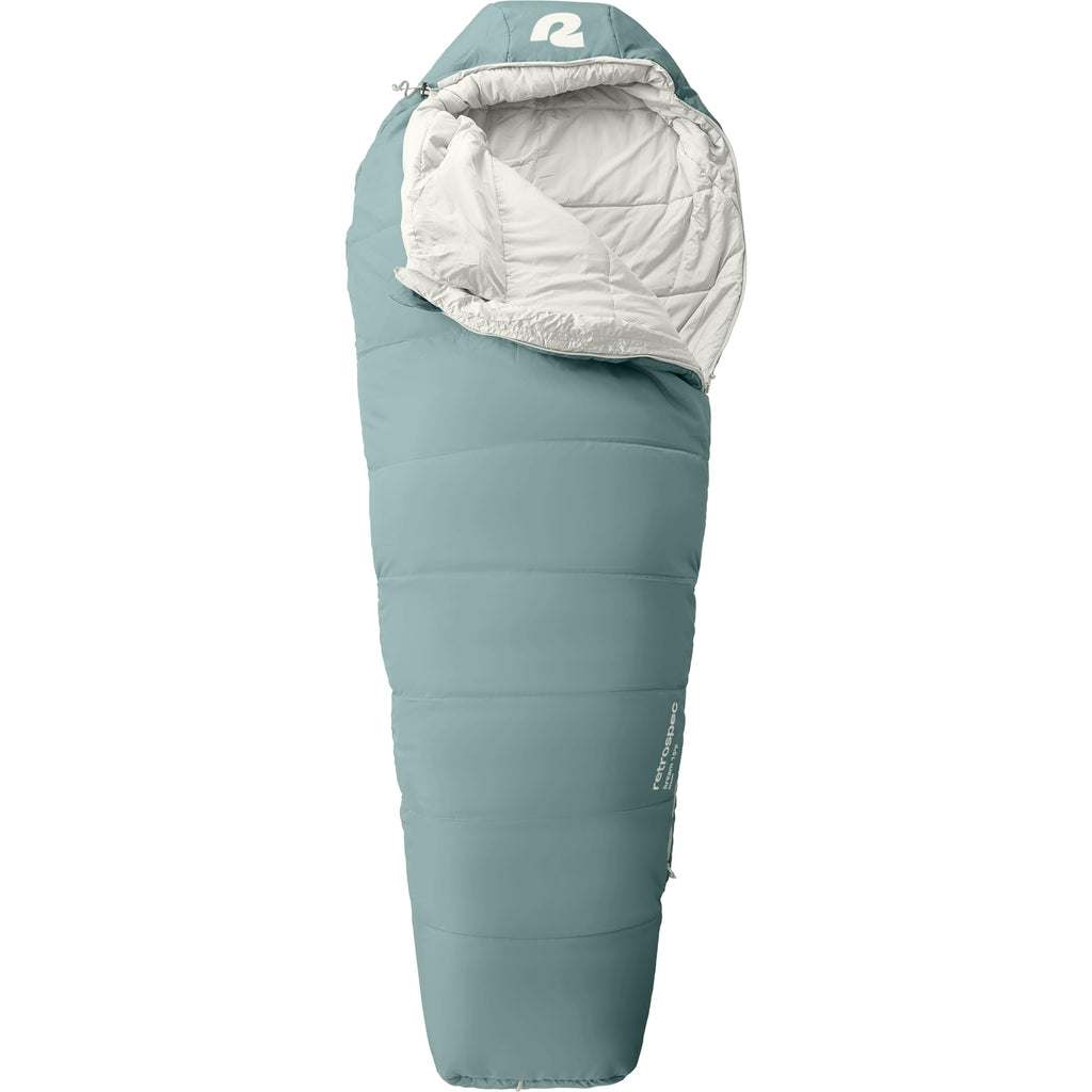 Retrospec Dream 15 Sleeping Bag - Mummy Sleeping Bag For Camping, Insulated Cold Weather, Water-Resistant, Adjustable Draw Cords