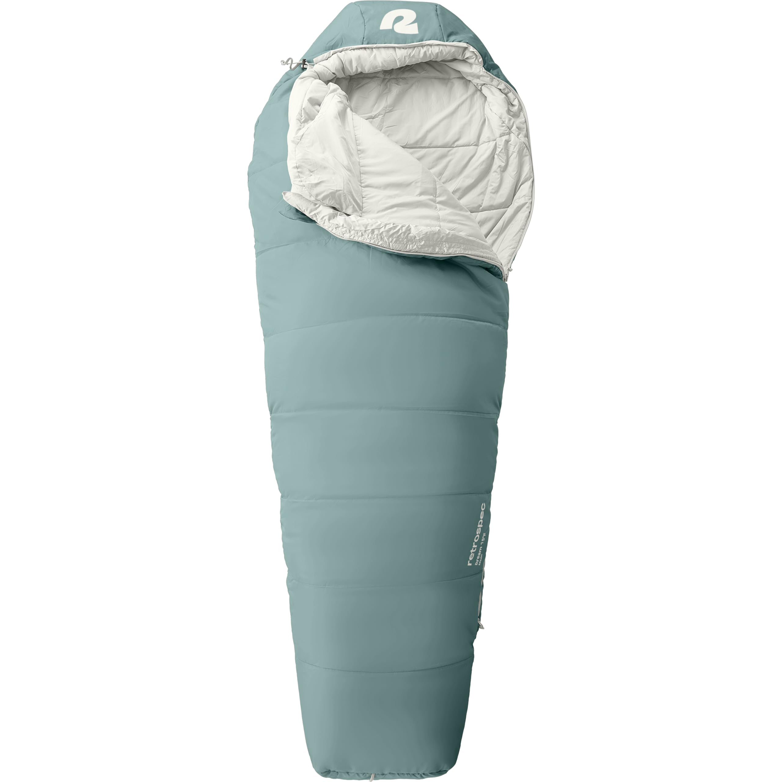 Retrospec Dream 15 Sleeping Bag - Mummy Sleeping Bag For Camping, Insulated Cold Weather, Water-Resistant, Adjustable Draw Cords