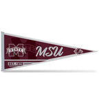 Rico Industries Ncaa Mississippi State Bulldogs Classic 12'' X 30'' Felt Wall D  Cor Pennant - Great For Home/Bed Room/Man Cave