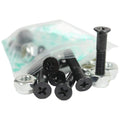 Dimebag Hardware Skateboard Mounting Nuts and Bolts 1 Phillips - Skateboard Truck Hardware - Lots of Colors (Black)