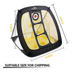 Podiumax Pop Up Golf Chipping Net, Indoor/Outdoor Golfing Target Net For Accuracy And Swing Practice