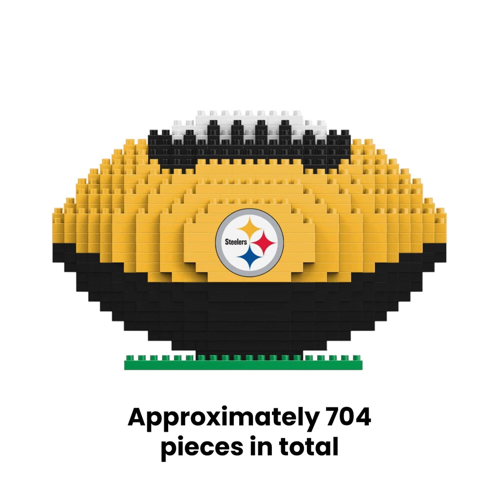 Pittsburgh Steelers NFL 3D BRXLZ Football 1Z