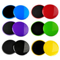 SECRET DESIRE 2X Core Sliders Compact for Training Abdominal Core Strength Improve Balance Red