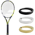 Babolat Pure Aero Tennis Racquet - Strung with 16g White Syn Gut at Mid-Range Tension (4 1/8 Grip)