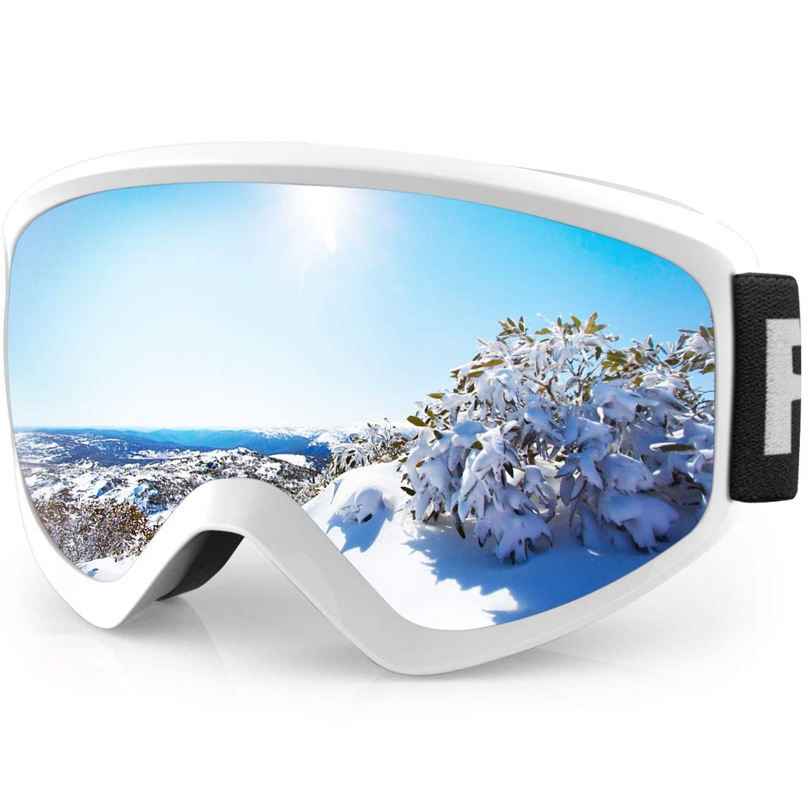 Findway Kids Ski Goggles, Kids Snow Snowboard Goggles For Boys Girls Youth Otg