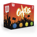 Wilson Chaos 24- Golf Ball Pack - Multi Color