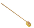 SHURHOLD Marine Mate 6 Medium Strength Bristle Boat Deck Brush with 48 Threaded Wood Handle, Designed for Textured and Non-Skid 
