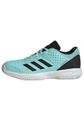 adidas Unisex-Kids Court Stabil Volleyball, Flash Aqua/Black/White, 4.5
