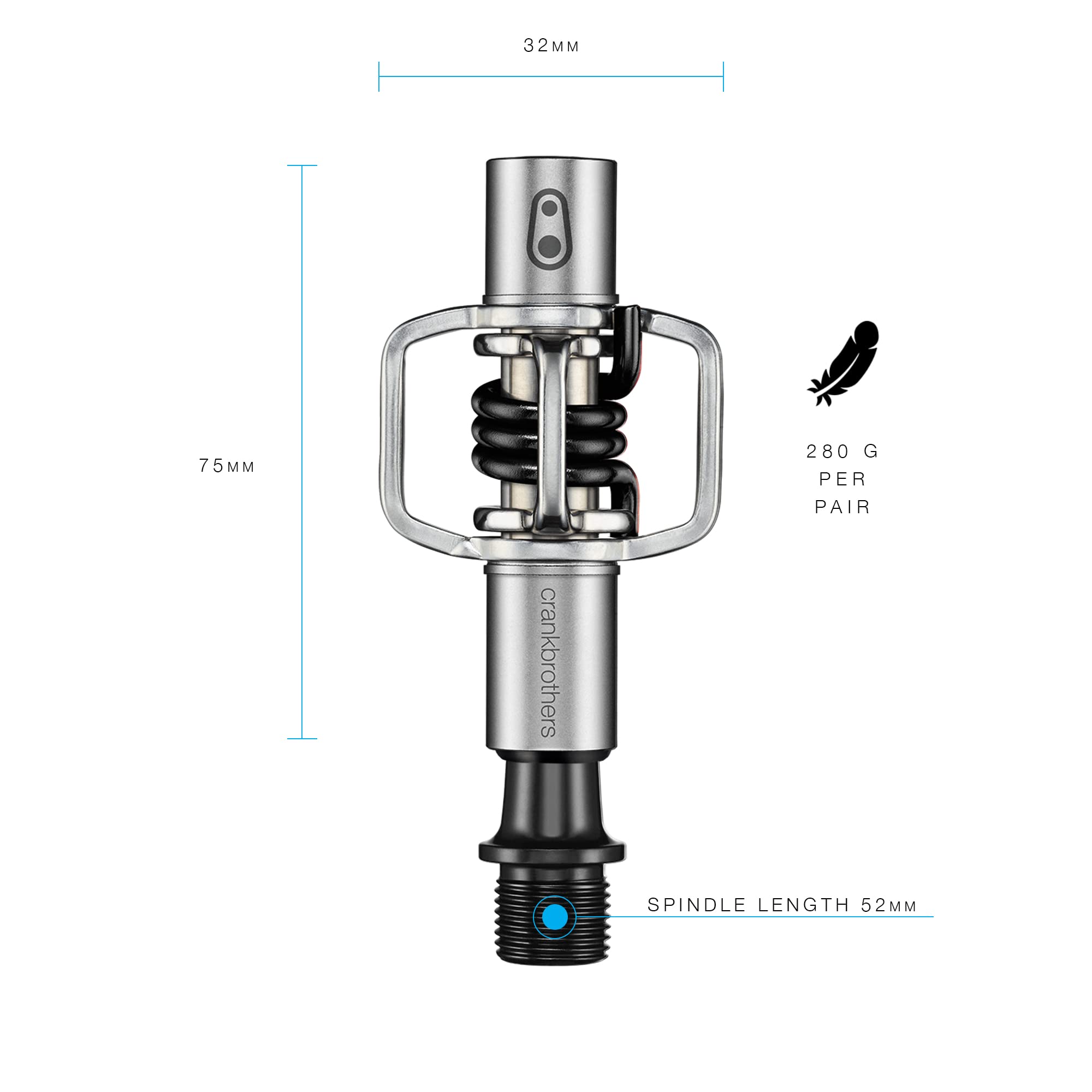 Crankbrothers Mtb Pedals Eggbeater 1 Black