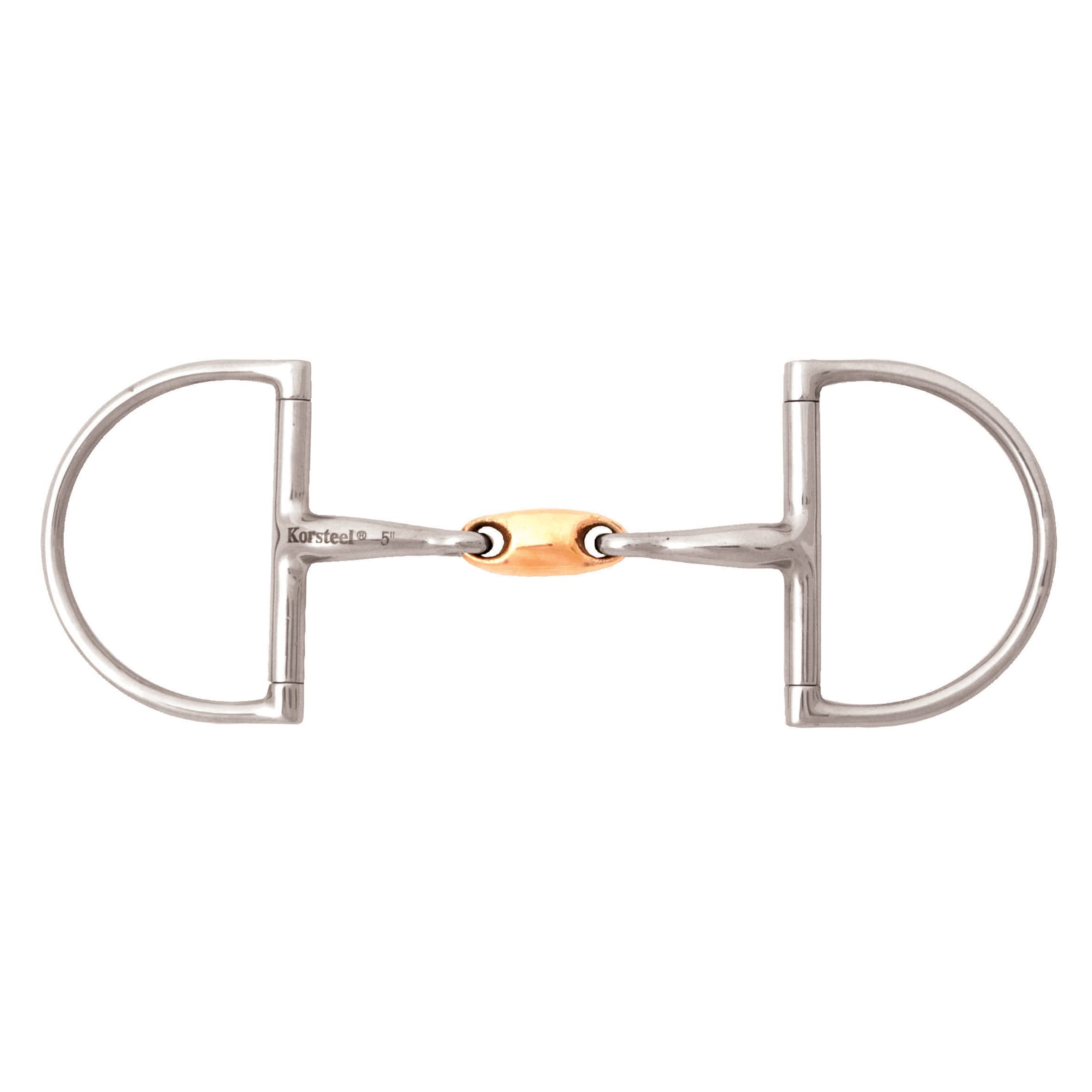 Jp Korsteel Copper Link Hunter Dee Snaffle Bit