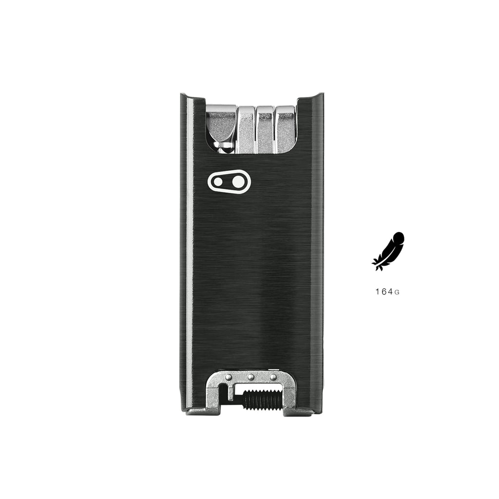 Crankbrothers F 15 Bike Tool - Mtb Multitool Black - 15 Bicycle Tools (15 In 1 Tool), Ergonomic And Lightweight