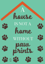 Pawprints Home Garden Flag Dog Cat Animal Lover 125 X 18 Briarwood Lane
