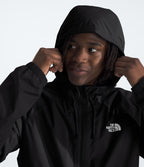 The North Face Mens Antora Rain Hoodie | Windproof & Waterproof Jacket with Adjustable Hood, Drawcord Hem & Zipper Garage at Up
