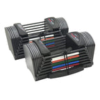 Powerblock Sport 24 Adjustable Dumbbells, Sold In Pairs, 3-24 Lb. Dumbbells, Durable Steel Build, Innovative At Home Workout Equ