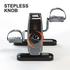 Under Desk Bike Pedal Exerciser Portable Mini Home Exercise Bike With 5Lbs Flywheel Sitting Peddler Exerciser For Seniors Legs A