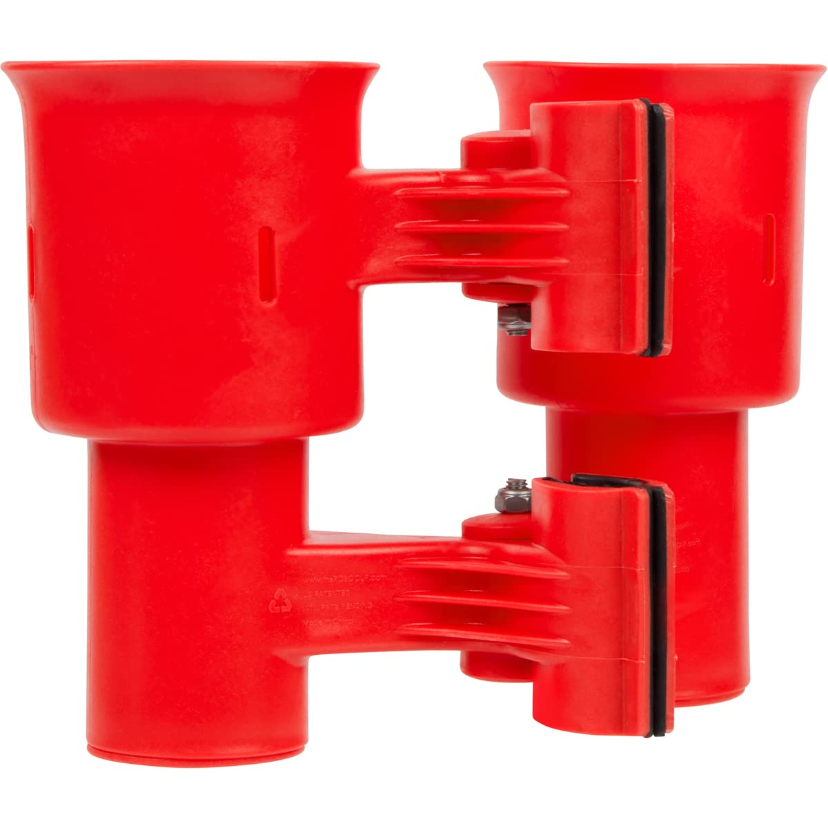 Robocup, (Red), Best Cup Holder For Drinks, Fishing Rod/Pole, Boat, Beach Chair, Golf Cart, Wheelchair, Walker, Drum Sticks, Mic