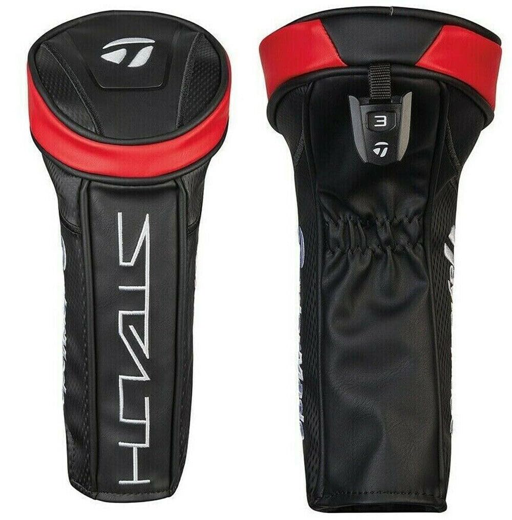 Taylormade New Golf Stealth Black/Red Fairway Wood Headcover