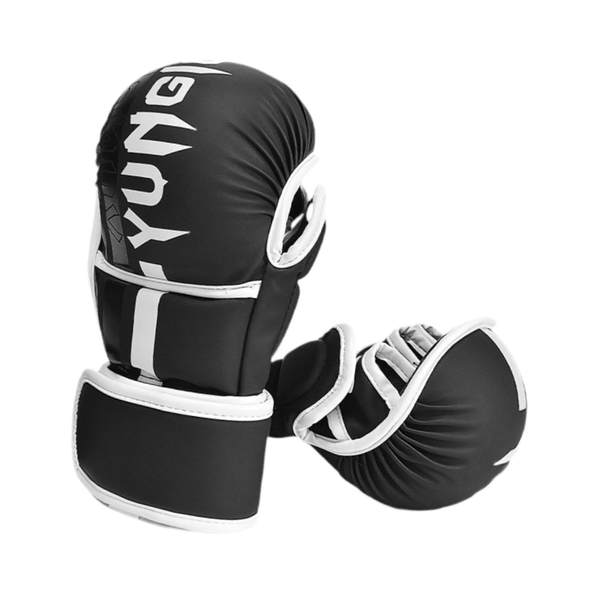 Calandis Boxing Gloves Exercise Training Sparring Gloves For Grappling Sanda Sparring Black White L | Gloves  Boxing | Boxing M
