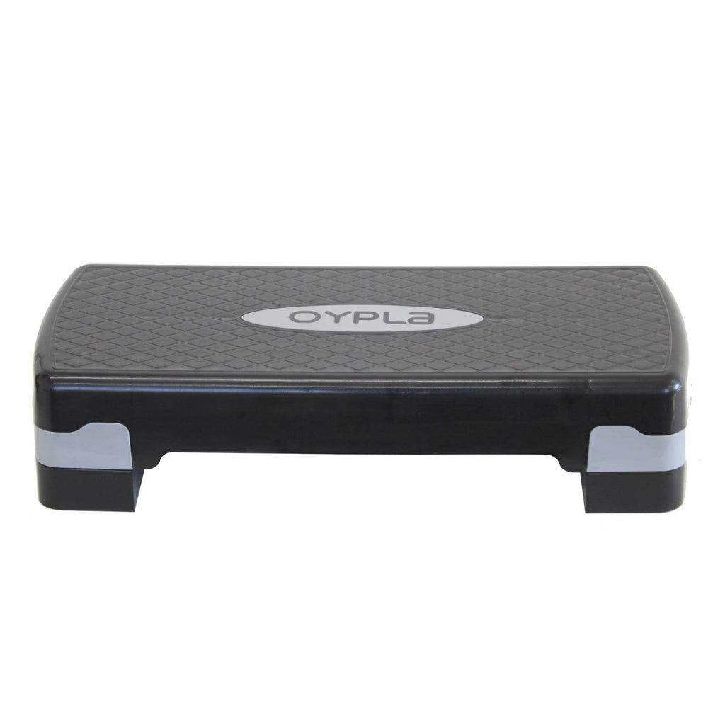 Oypla 3834A2P Aerobic Adjustable Exercise Stepper Trainer Workout Home Gym Step, One Size, Multi-Colour