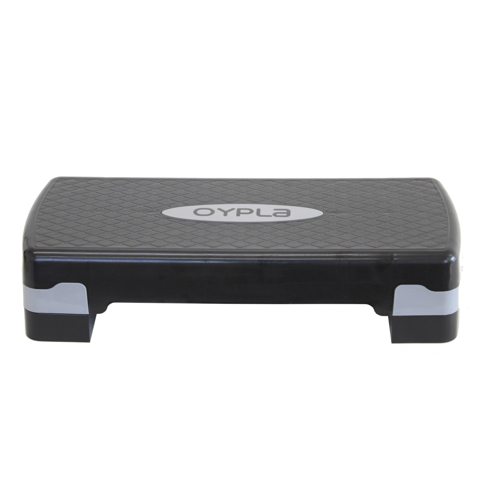 Oypla 3834A2P Aerobic Adjustable Exercise Stepper Trainer Workout Home Gym Step, One Size, Multi-Colour