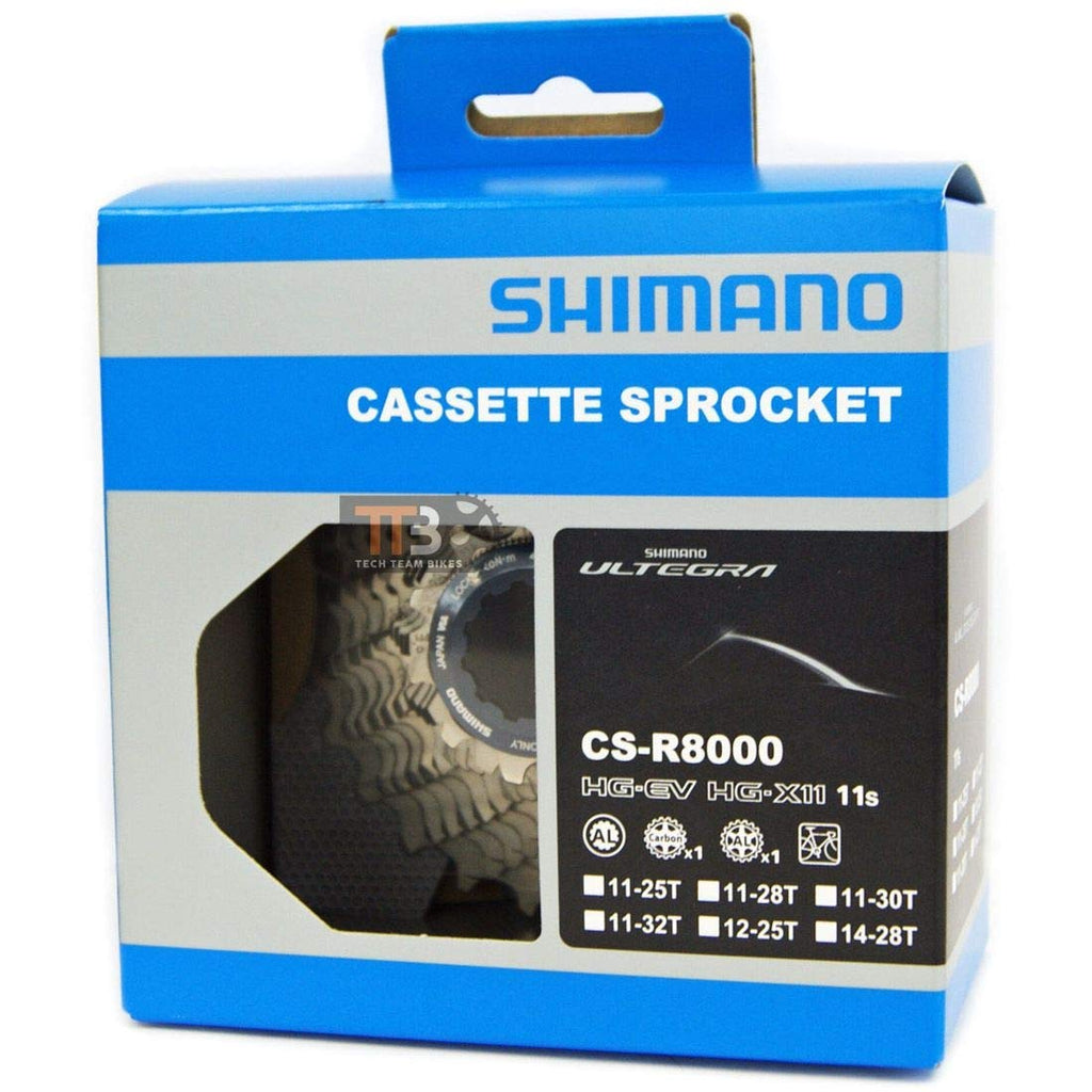 Shimano Ultegra Cs-R8000 Cassette 11-Fold Grey Design 11-32T 2018 7 Speed Freewheel