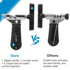 A Akraf Bike Link Plier + Chain Breaker Splitter Tool + Chain Checker + 3 Pairs Bicycle Missing Links, Bike Link Opener Closer P