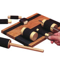 S&S Worldwide Hand Exercise Board with Hook and Loop Fasteners. Large 13 x 9 Solid Wood Base with Wood Tools. Great for Improvin