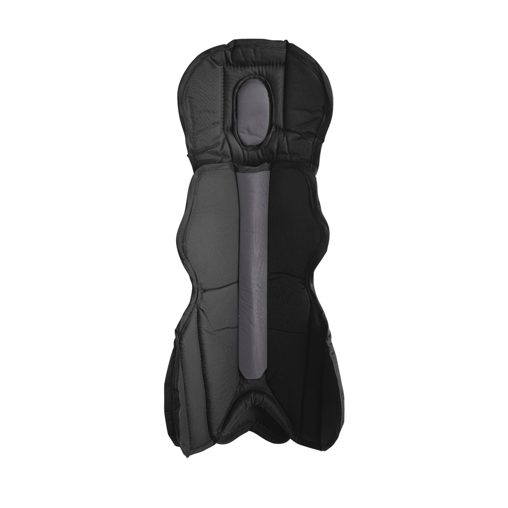 Wilson Pro Gold 2 Leg Guards - Black/Charcoal, Small/Medium
