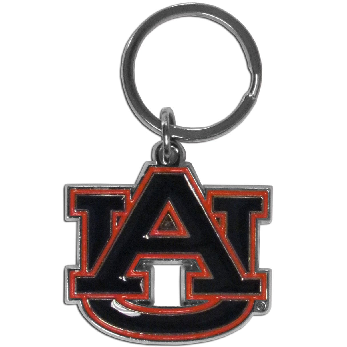 Ncaa Siskiyou Sports Fan Shop Auburn Tigers Chrome & Enameled Key Chain One Size Team Colors